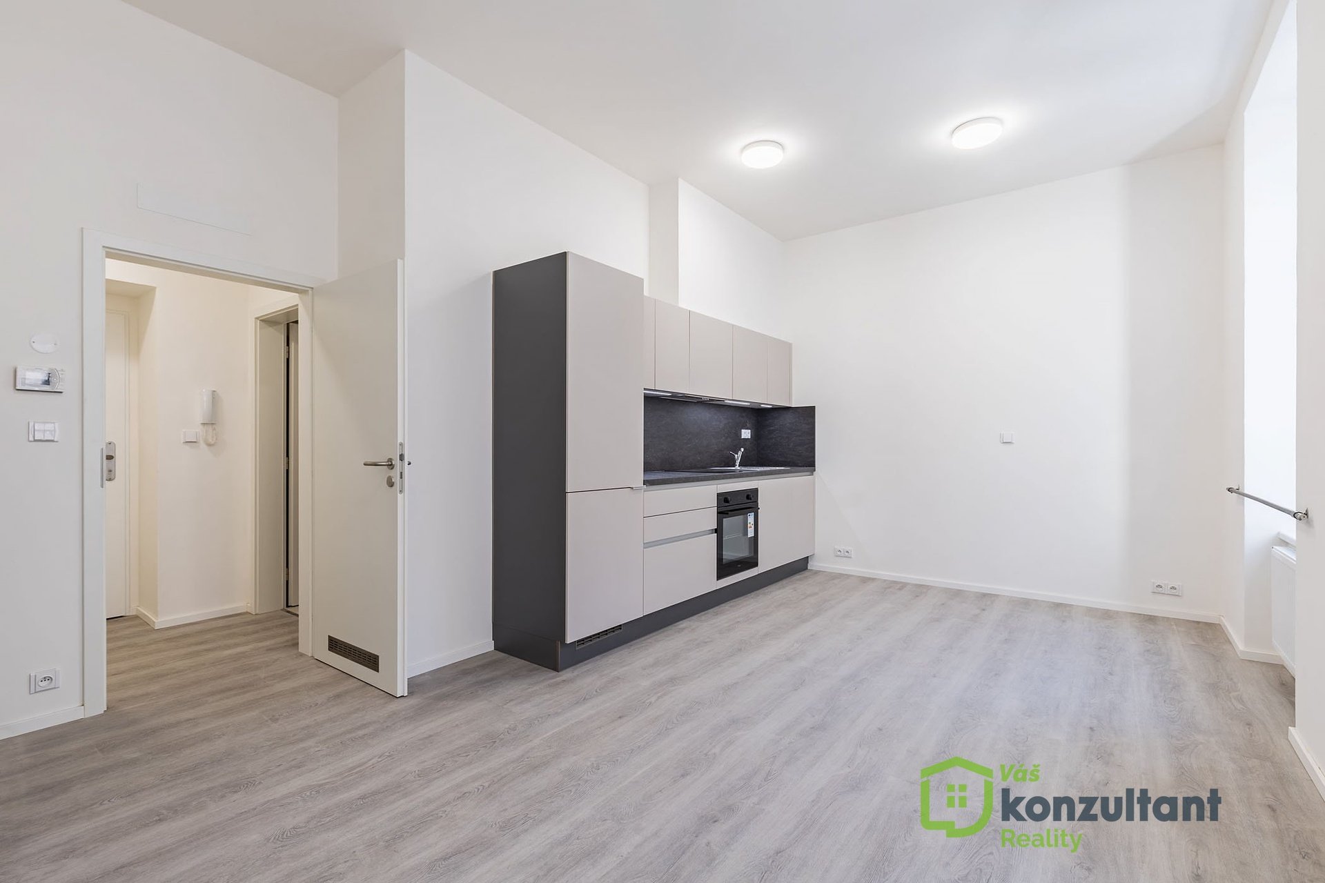 Pronájem byty 1+kk, 25 m2 - Brno - Veveří