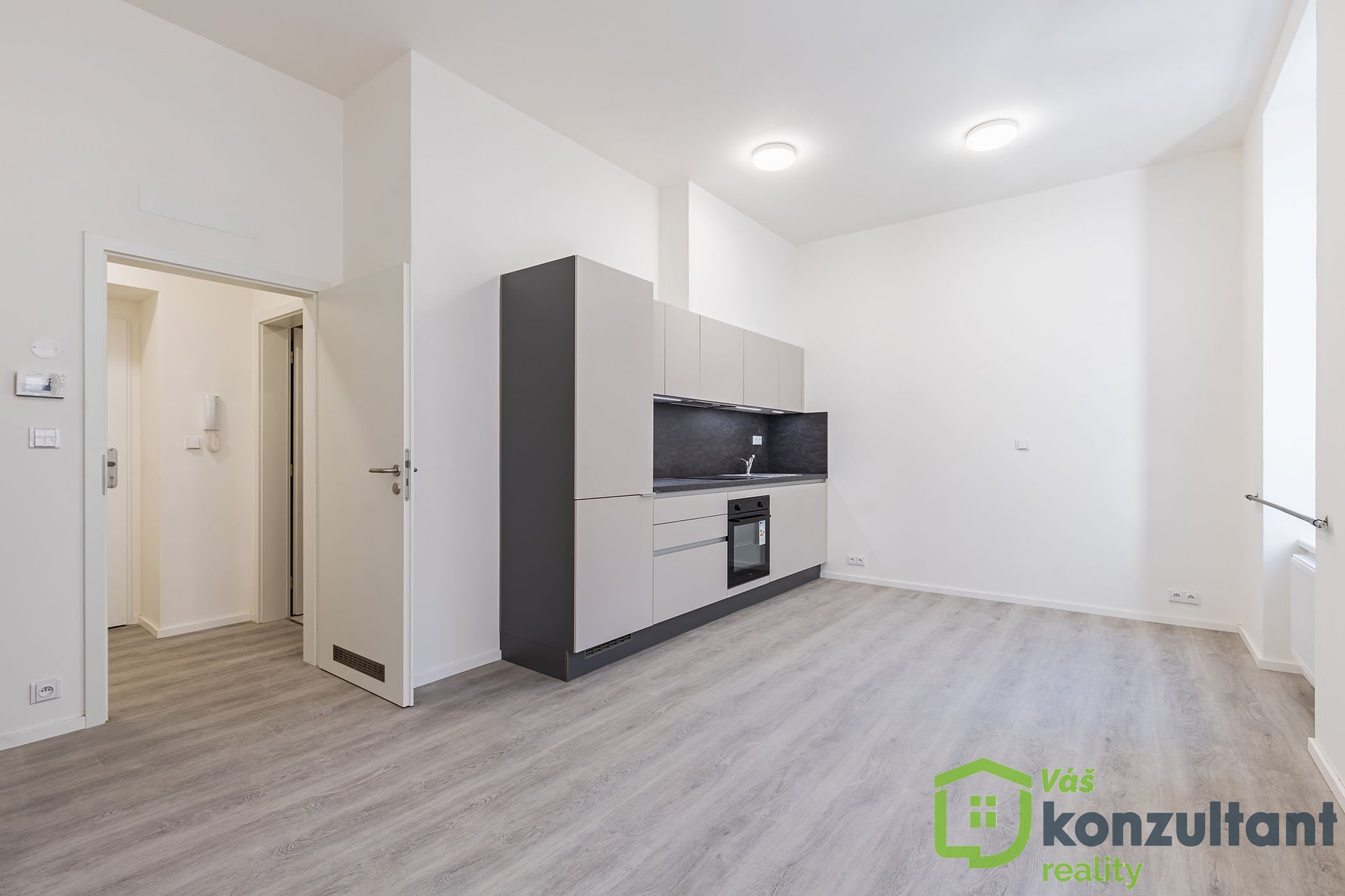 Pronájem byty 1+kk, 26 m2 - Brno - Veveří